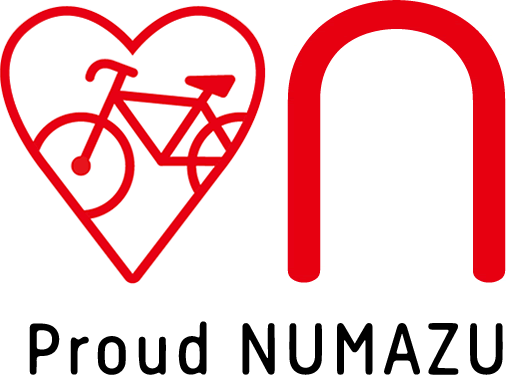 Proud NUMAZUロゴマーク（サイクリング）