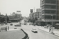 駅前通り（昭和40年代前半）