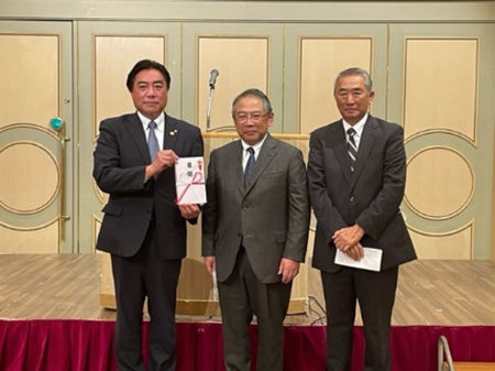 株式会社加藤工務店様、藤栄会様と市長