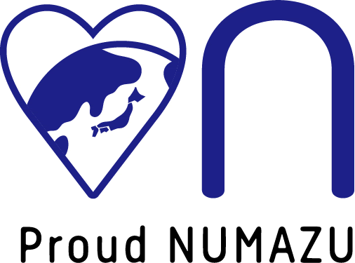 Proud NUMAZUロゴマーク（世界とつながる）