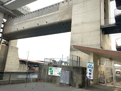 びゅうお サイクルラック設置スペース