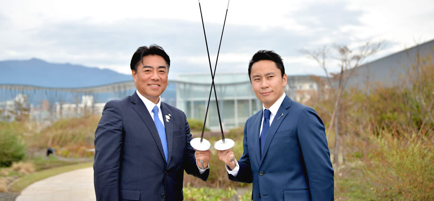 沼津市長と太田雄貴前会長