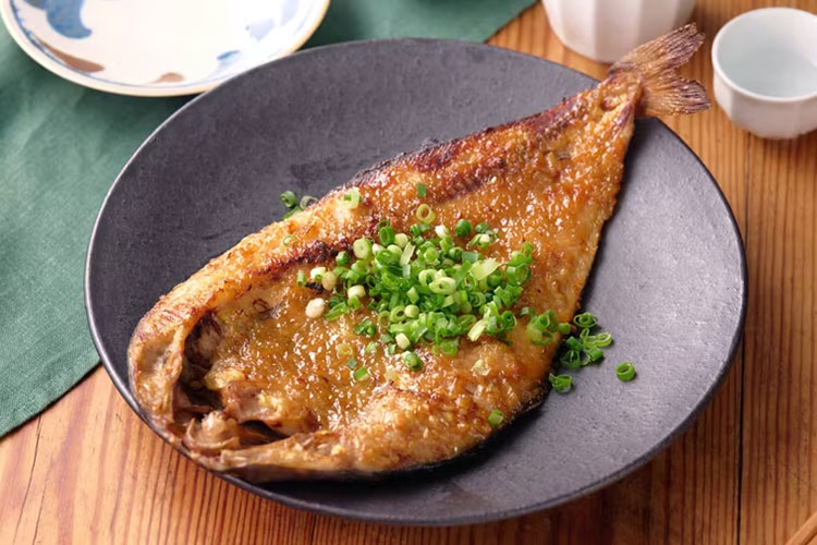 ほっけのねぎみそ焼き