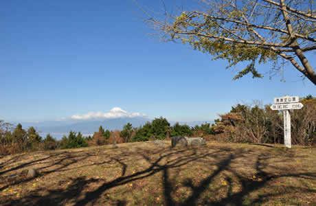 発端丈山山頂