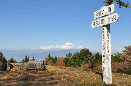 発端丈山山頂