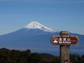 金冠山山頂からの眺望