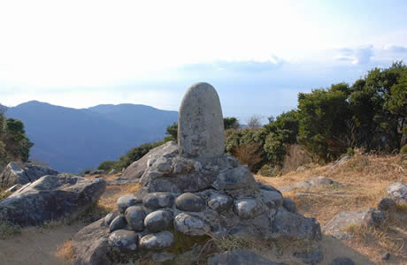 金冠山山頂