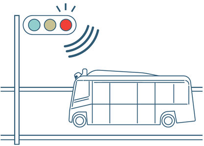 信号連携機器のイラスト