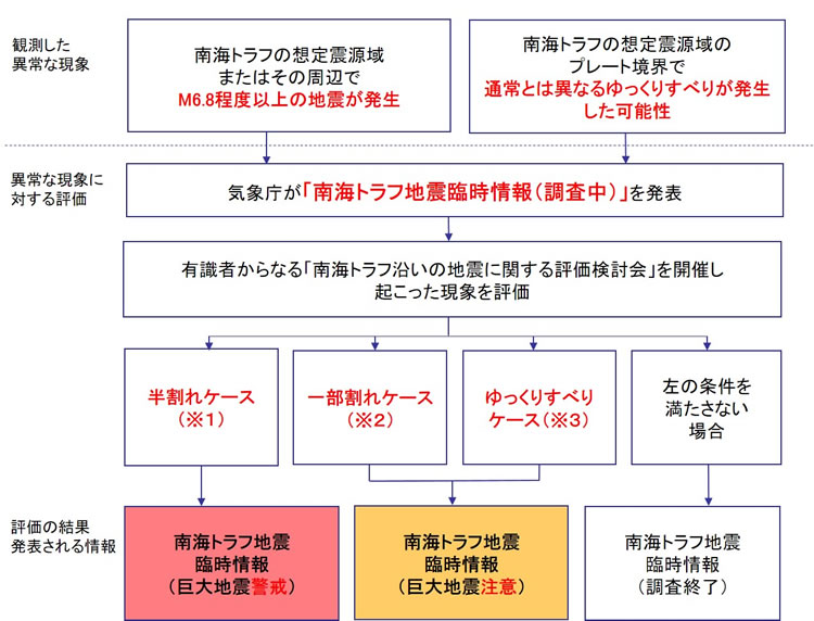 臨時情報の流れイメージ画像