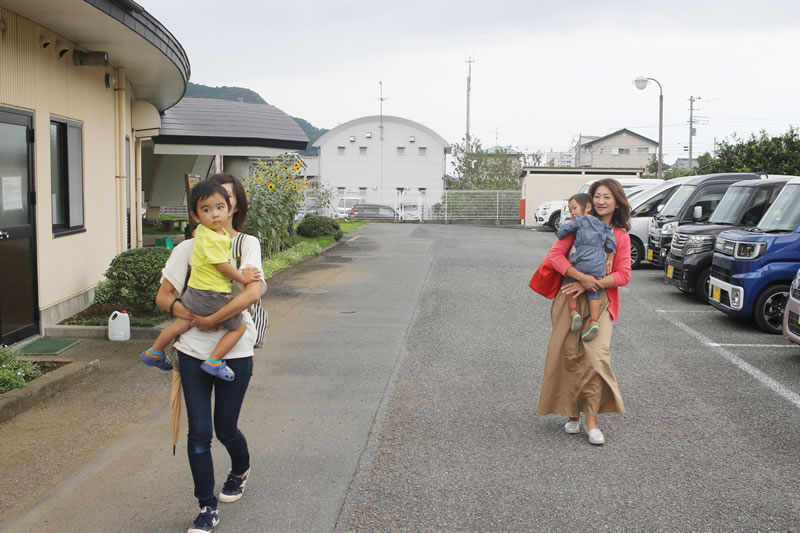 駐車場の様子