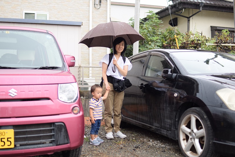 駐車場の様子