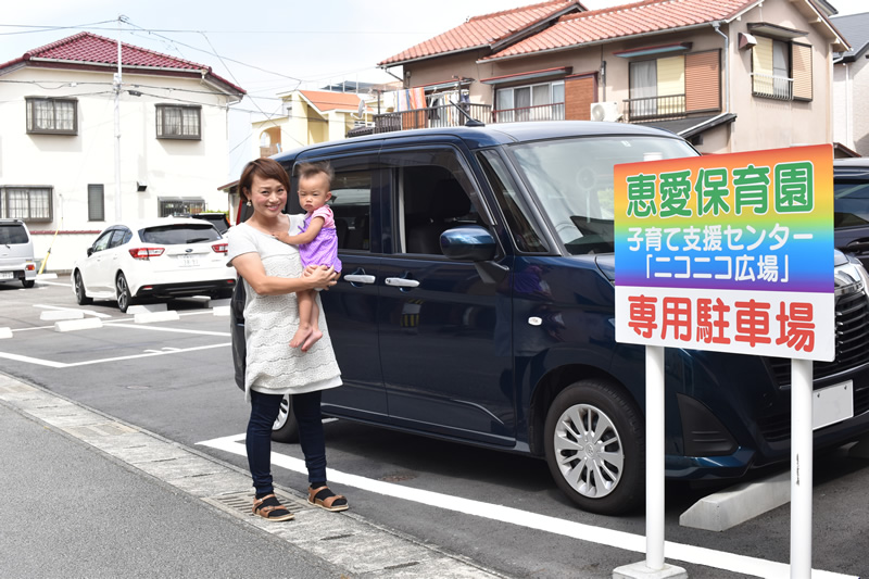 駐車場の様子