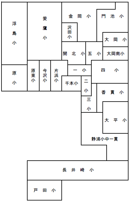 通学概念図 小学校