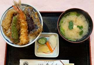 沼津地魚でんでんを使った天丼の画像