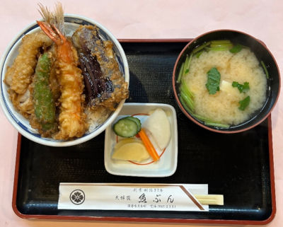 沼津地魚でんでんを使った天丼