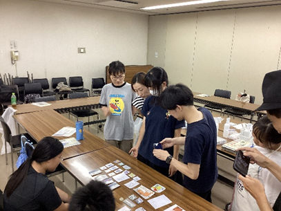 銅版画の様子