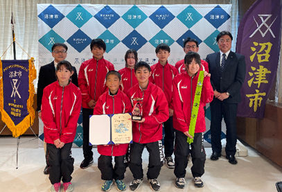 第25回 静岡県市町対抗駅伝競走大会 沼津市チームのみなさん