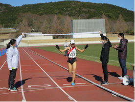 第68回大会　選手がゴールする様子