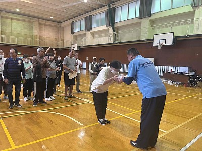 表彰式の様子