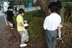 清掃の様子