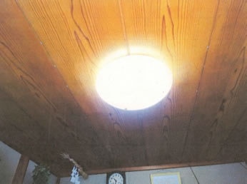 室内灯のLED化で電気代、CO2 10%削減