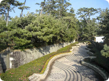 御用邸記念公園の花壇