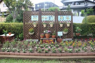 100周年賞　豊町花のボランティア「花を育てる会」の花壇1