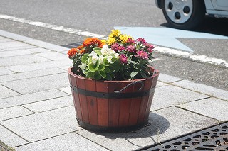 フラワーバスケット