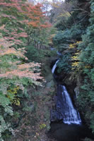 はかま滝と紅葉