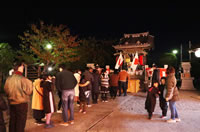 高尾山祭典（穂見神社）