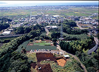 井出丸山遺跡全景