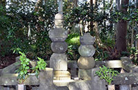 伝阿野全成・時元の墓