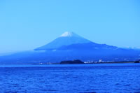 長井崎からの富士山