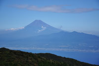 夏の金冠山から