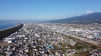 片浜地区上空から