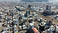 沼津駅北口周辺（東向き）