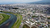 木瀬川、平和郷周辺