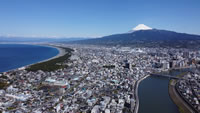 富士山狩野川駿河湾