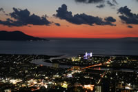 香貫山からの夕景