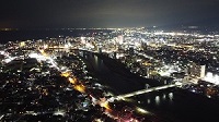 香貫山香陵台から市街地（夜景）