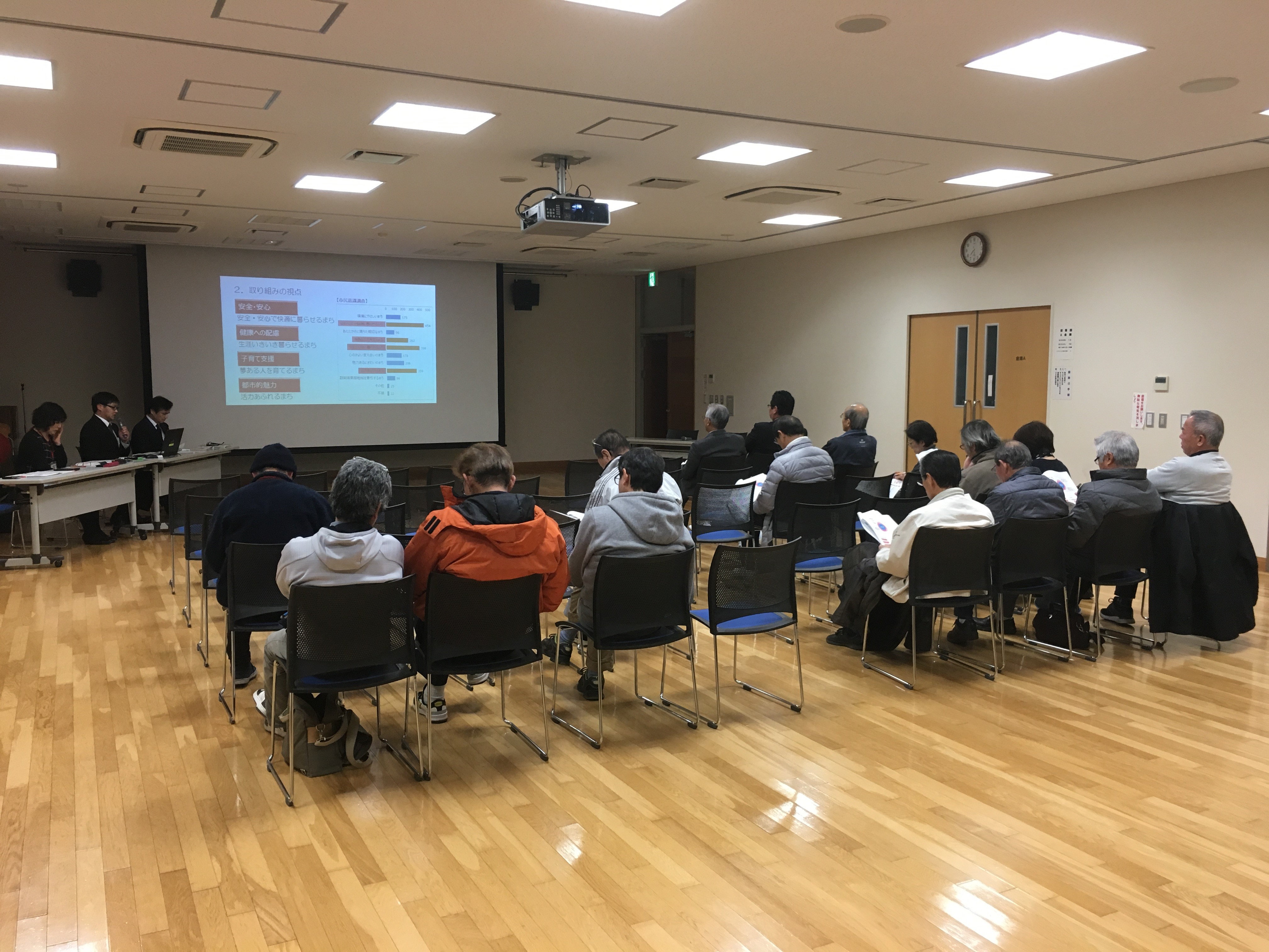 片浜地区向け 説明会等の様子