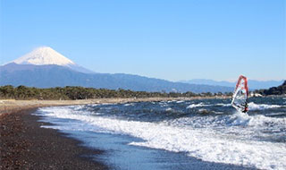 富士山と駿河湾