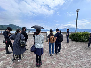 沼津市内見学の様子