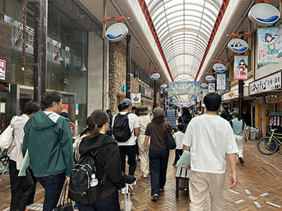 沼津市内見学の様子