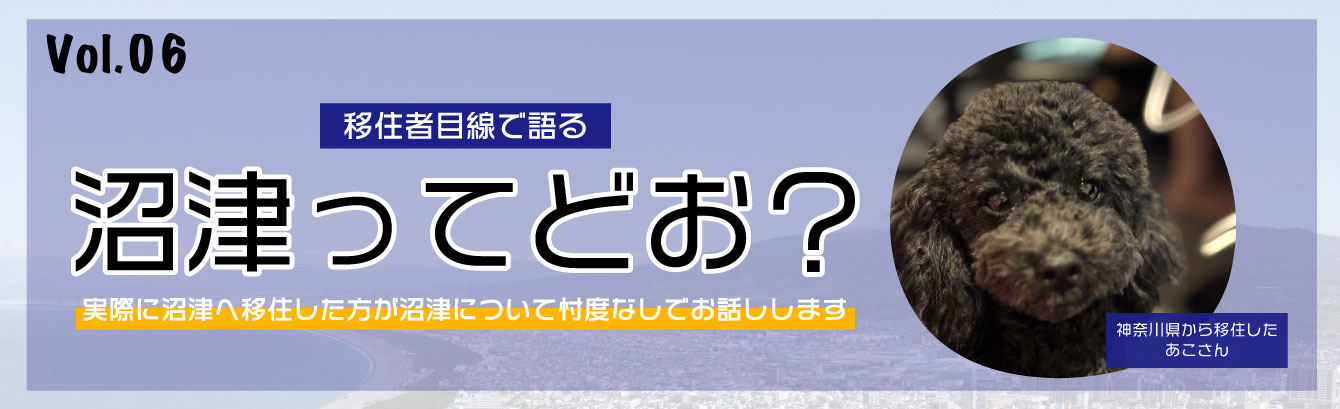 移住者目線で語る沼津ってどお？イメージイラスト