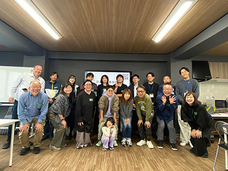 移住者交流会　参加者集合写真