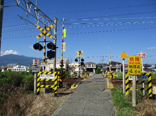 道路整備対象　第三小諏訪踏切