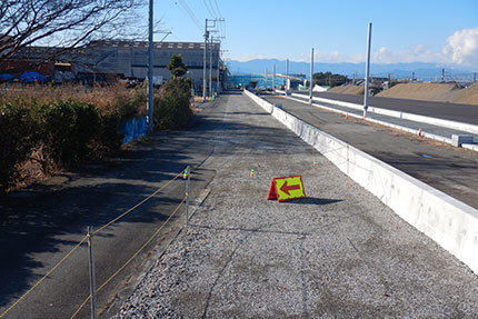 市道2692号線（一本松東区画道路）