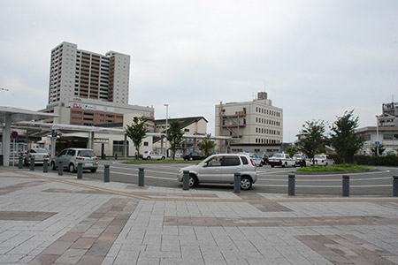 沼津駅北口ロータリー付近