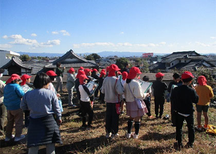 フィールドワークの様子